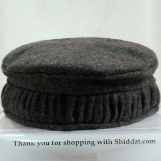 Afghani Pakol Hat-Dark Gray